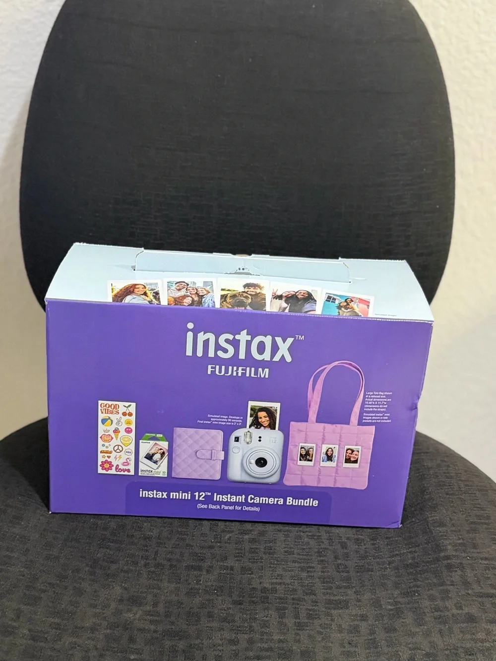 Fujifilm Instax Mini 12 Instant Camera Bundle - Blue
